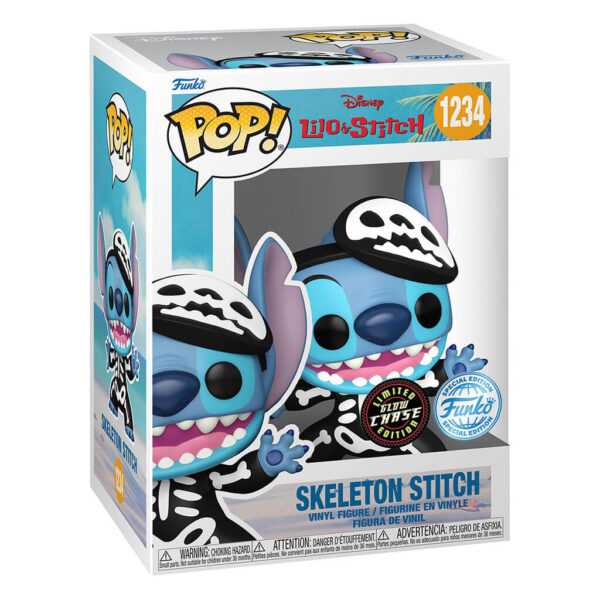 Funko Pop - Esqueleto Stitch - Lilo & Stitch - 1234 (Exclusivo e Brilha no Escuro) - Image 2