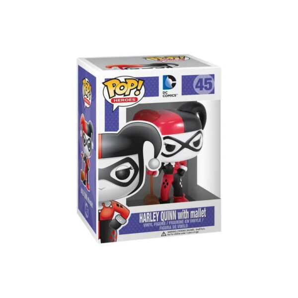 Funko Pop - DC Comics - Arlequina com Martelo - 45 - Image 3