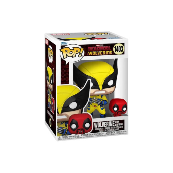 Funko Pop - Deadpool & Wolverine - Wolverine com Babypool - 1403 - Image 2