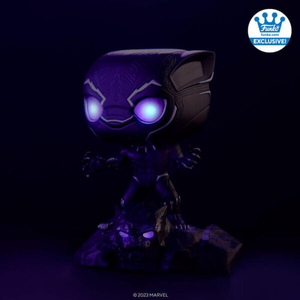 Funko Pop - Pantera Negra - 1217 (Exclusivo Com Luzes e Sons) - Image 4