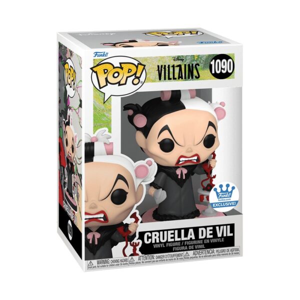 Funko Pop - Cruella De Vil - Villains - 1090 (Exclusivo)