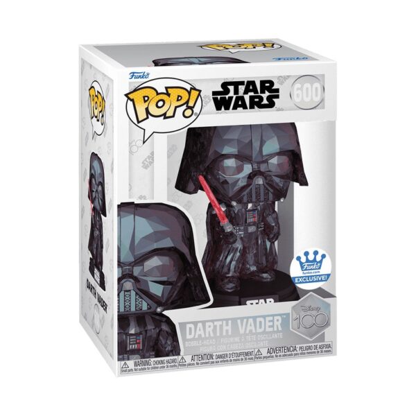 Funko Pop - Darth Vader - Disney 100 Anos - 600 (Exclusivo)