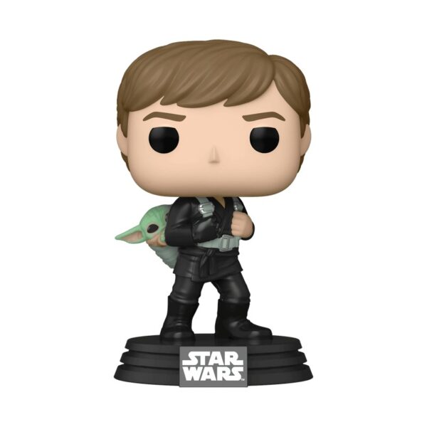 Funko Pop - Luke Skywalker e Baby Yoda - The Mandalorian - 583 - Image 2