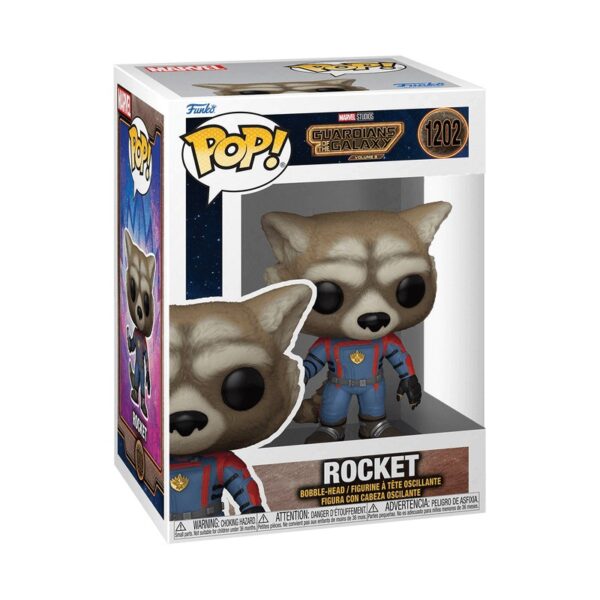 Funko Pop - Rocket - Guardiões da Galaxia 2 - 1202