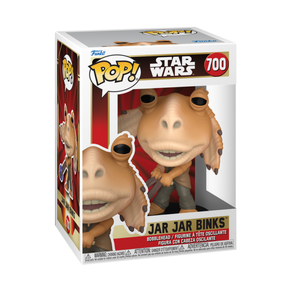 Funko Pop - Jar Jar Binks com Booma Bola - 700