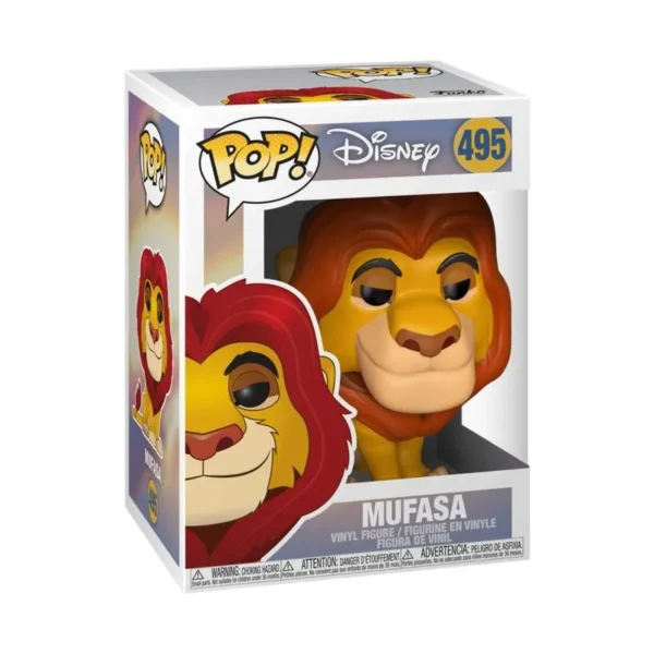 [PRÉ-VENDA]  Funko Pop! Disney - O Rei Leão - Mufasa - 495 - Image 3