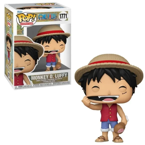 [PRÉ-VENDA]  Funko Pop! One Piece - Luffy com Carne - 1771