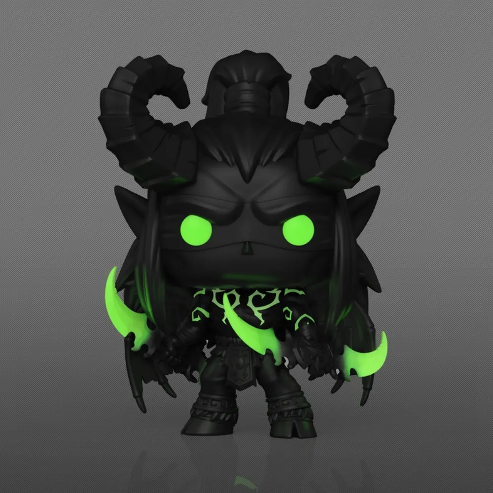 Funko Pop! World of Warcraft - Illidan 1101 (CHASE GLOW ) - Imagem 2