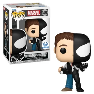 Funko Pop! Peter Parker/Homem-Aranha Preto Exclusivo  - Marvel - 1478