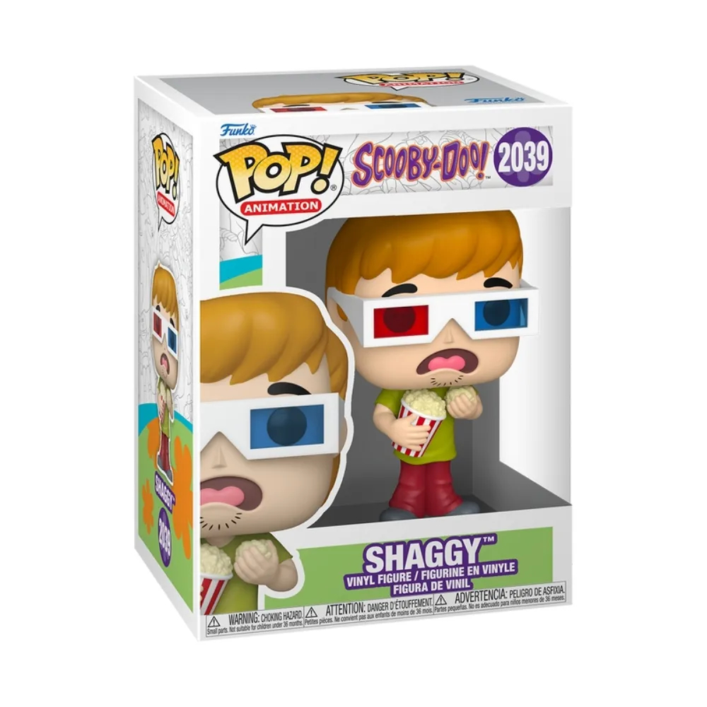 Funko Pop! Scooby Doo - Salsicha com Óculos 3D - 2039 - Imagem 3