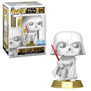 Funko Pop! - Star Wars Darth Vader Branco - Exclusivo Legends - 836