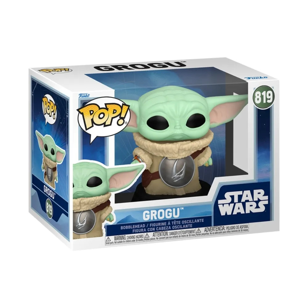 Funko Pop! - Star Wars - Mandalorian e Grogu - 819 - Imagem 3