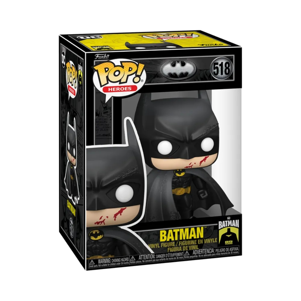 Funko Pop! DC Comics - Batman 85 Anos - Batman Sangrando (1989) - 518 - Imagem 3