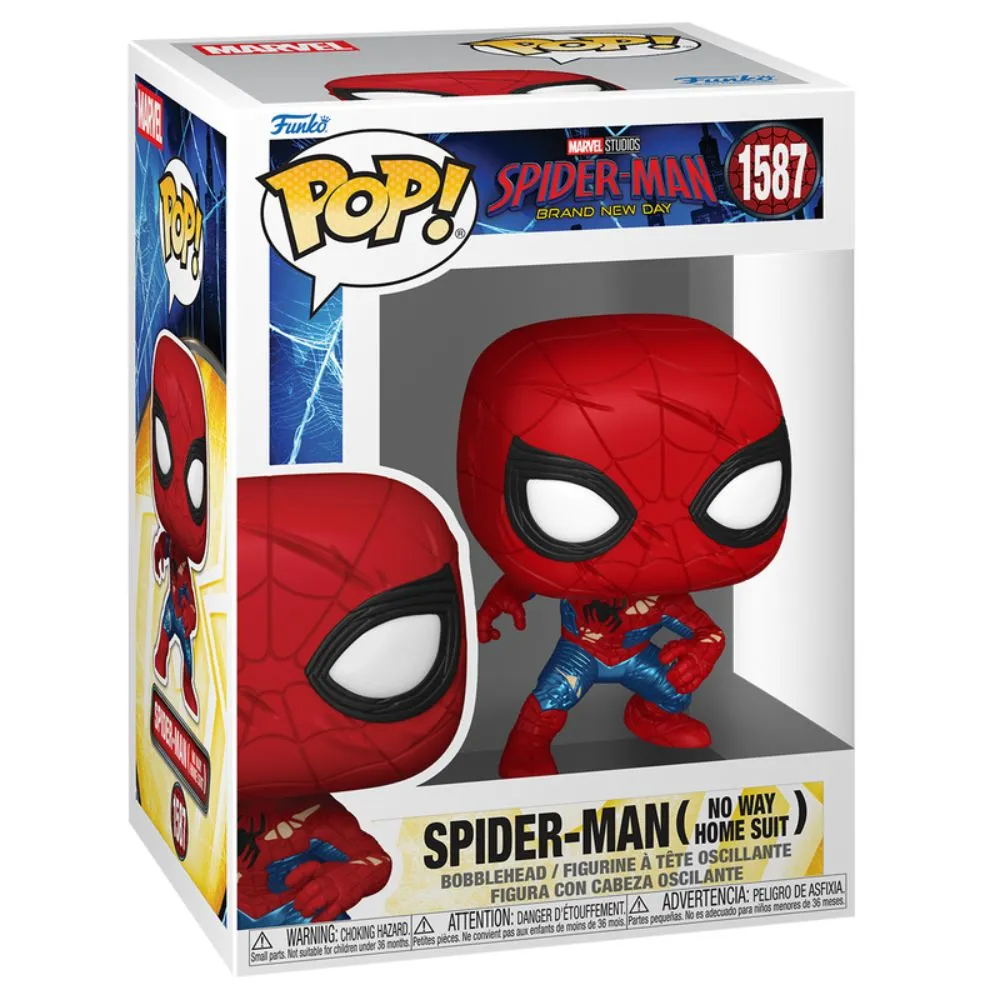 Funko Pop! Marvel Homem-Aranha: Um Novo Dia - Homem-Aranha (Traje Antigo) - 1587 - Imagem 3