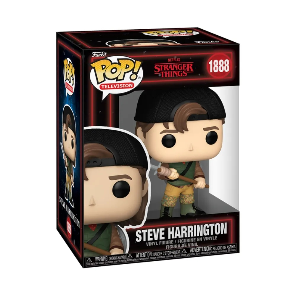 Funko Pop! Stranger Things T5 - Steve com lança - 1888 - Imagem 3